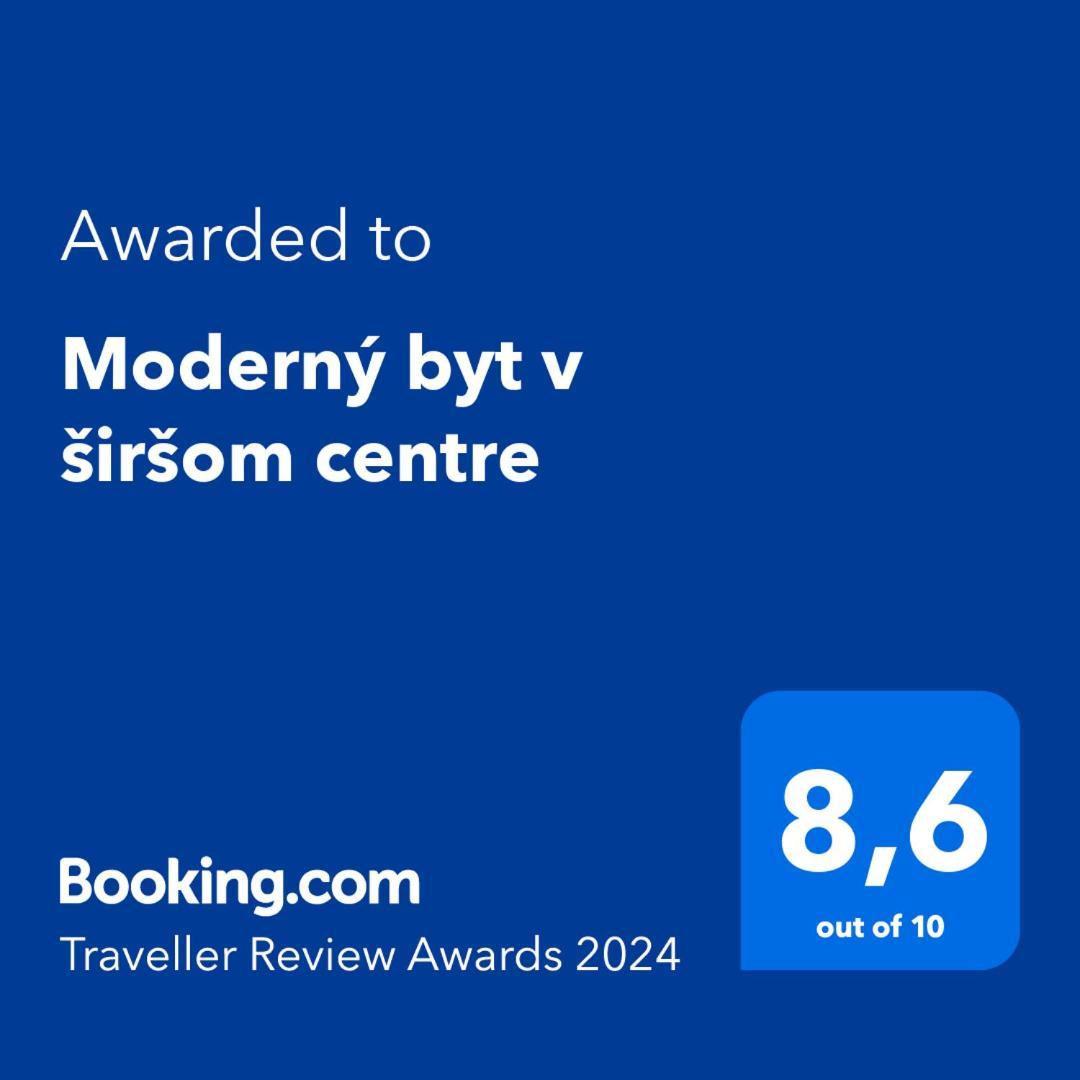Apartament Moderny Byt V Sirsom Centre Bratysława Zewnętrze zdjęcie